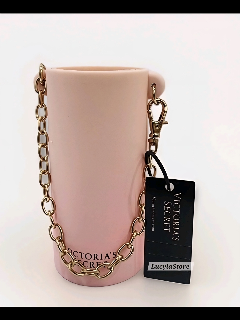 Victoria's Secret Pink Chain Crossbody Cup Holder